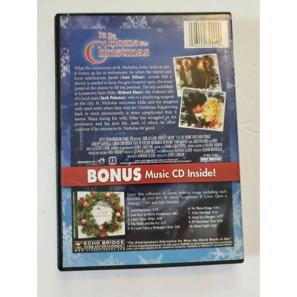 Ill Be Home For Christmas (DVD, 2011, 2-Disc Set, DVD/CD) - Picture 2 of 4